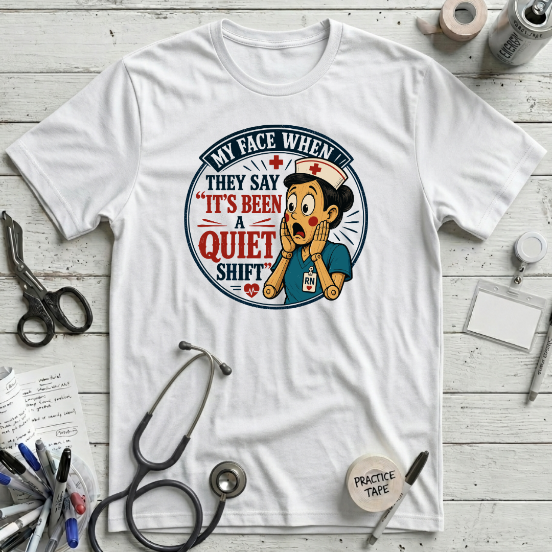 Quiet Shift T-Shirt - White