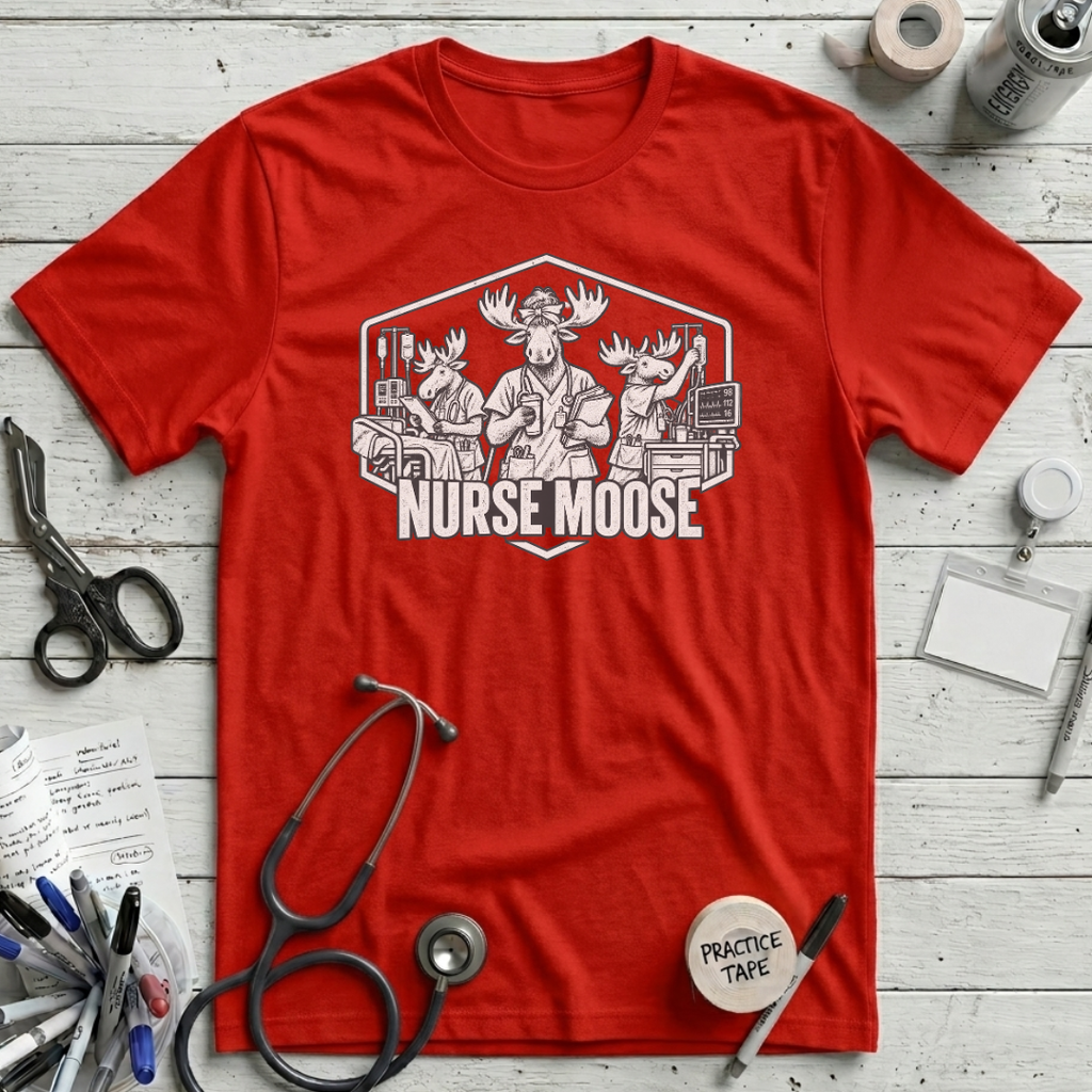 Nurse Moose ICU T-Shirt