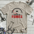 Running on Fumes T-Shirt - Heather Prism Natural