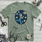 Chasing Call Lights T-Shirt - Sage