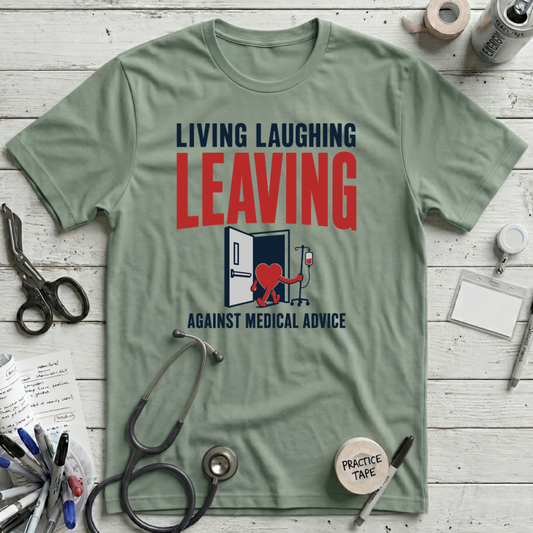Leaving AMA T-Shirt - Sage