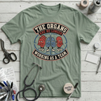Organ Dysfunction T-Shirt - Sage
