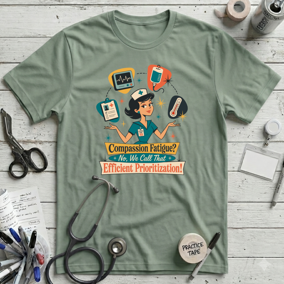 Compassion Fatigue T-Shirt - Sage