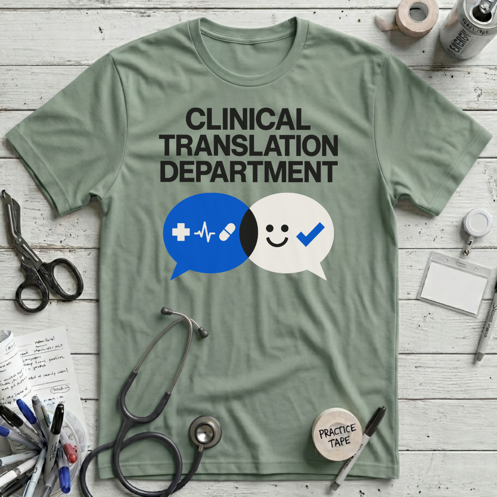 Clinical Translation T-Shirt - Sage