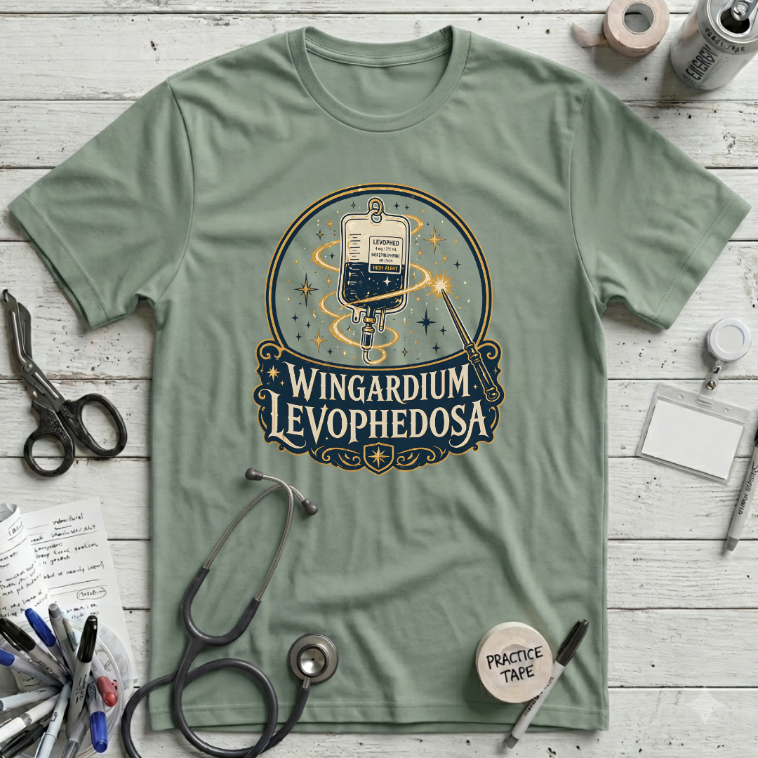 Wingardium Levophedosa T-shirt