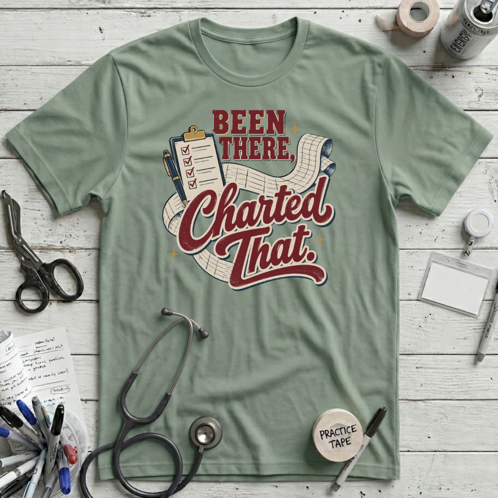 Been There T-Shirt - Sage