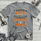 Saved a Life T-Shirt - Athletic Heather