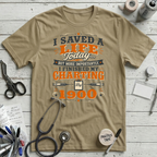 Saved a Life T-Shirt - Tan