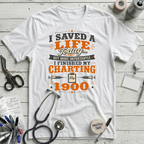 Saved a Life T-Shirt - White