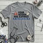 Session Expired T-Shirt - Athletic Heather