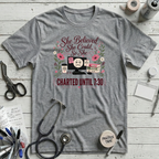 She Believed T-Shirt - Athletic Heather