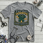 Shift Side Quests T-Shirt - Athletic Heather