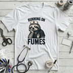 Sloth on Fumes T-Shirt - White