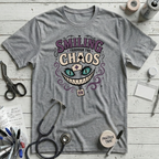 Smiling Chaos T-Shirt - Athletic Heather