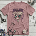 Smiling Chaos T-Shirt - Orchid