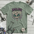 Smiling Chaos T-Shirt - Sage