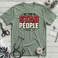 Stab People T-Shirt - Sage
