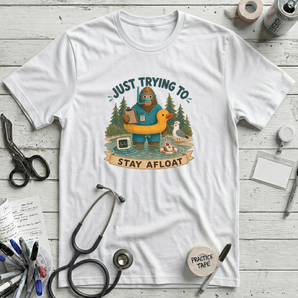Stay Afloat T-Shirt - White