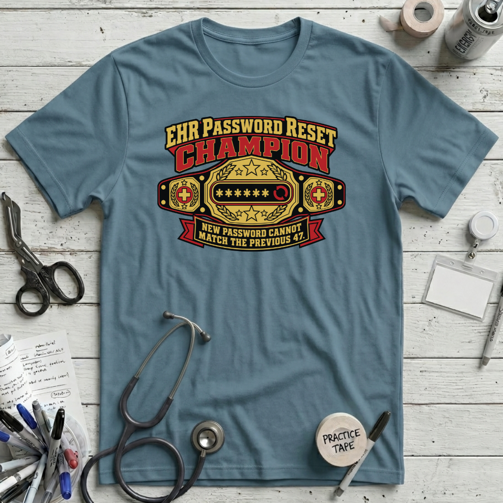 Password Reset Championship T-Shirt