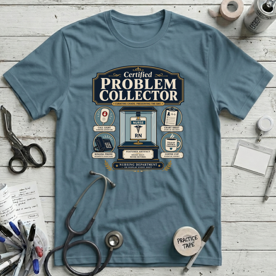 Problem Collector - Steel Blue