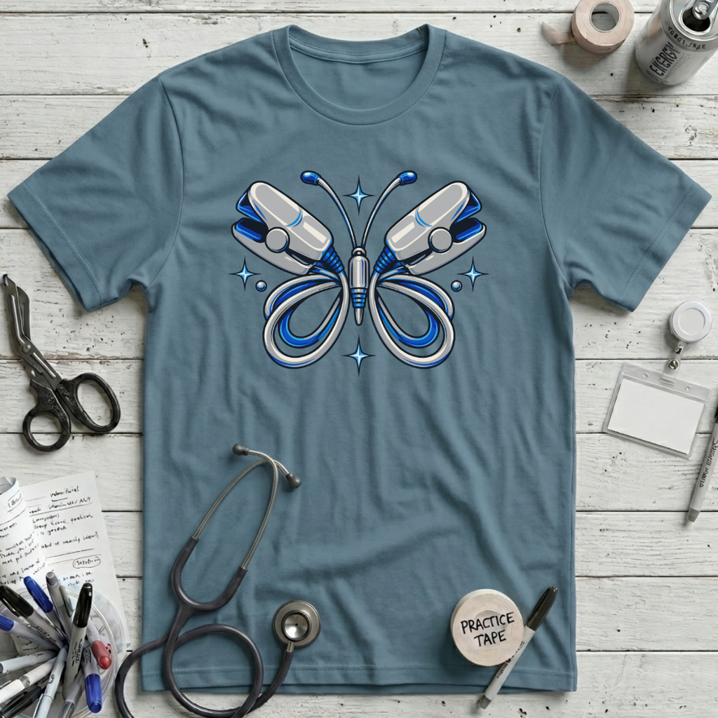 Pulse-Oximeter Butterfly T-Shirt