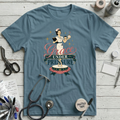 Grace Under Pressure T-Shirt - Steel Blue
