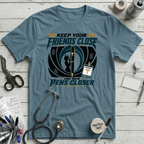 Friends Close - Steel Blue