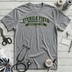 Sterile Field Boundary T-Shirt - Athletic Heather