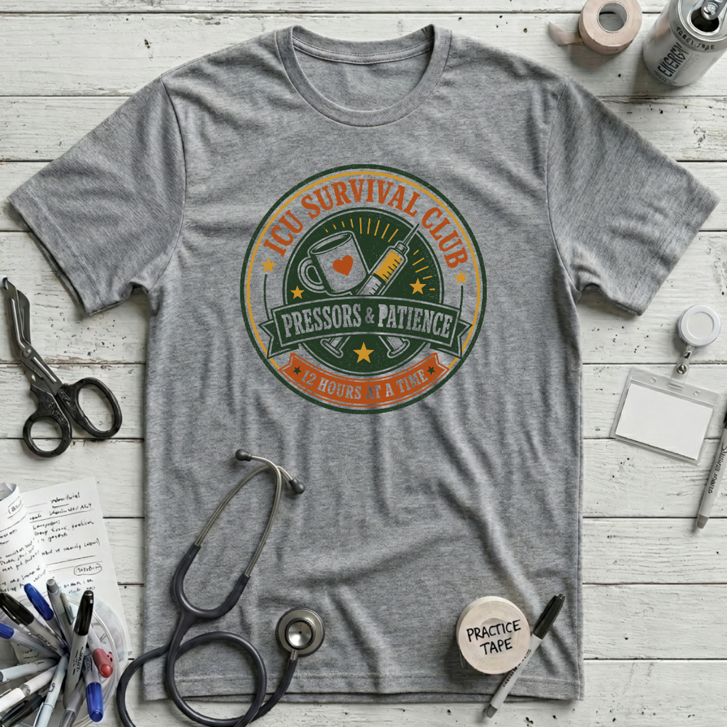 Survival Club T-Shirt - Athletic Heather
