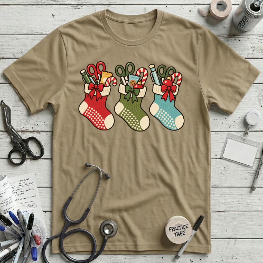 Festive Stockings T-Shirt