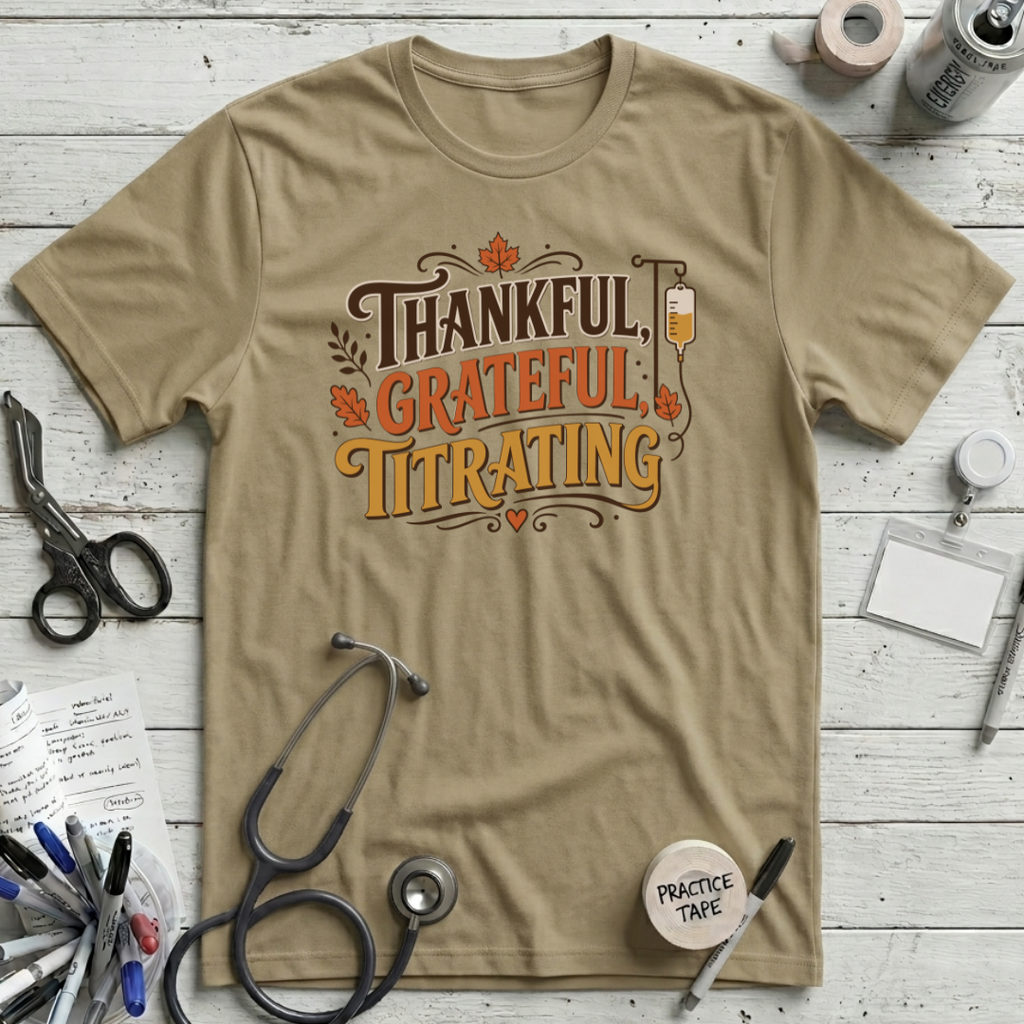 Thankful Grateful Titrating T-Shirt