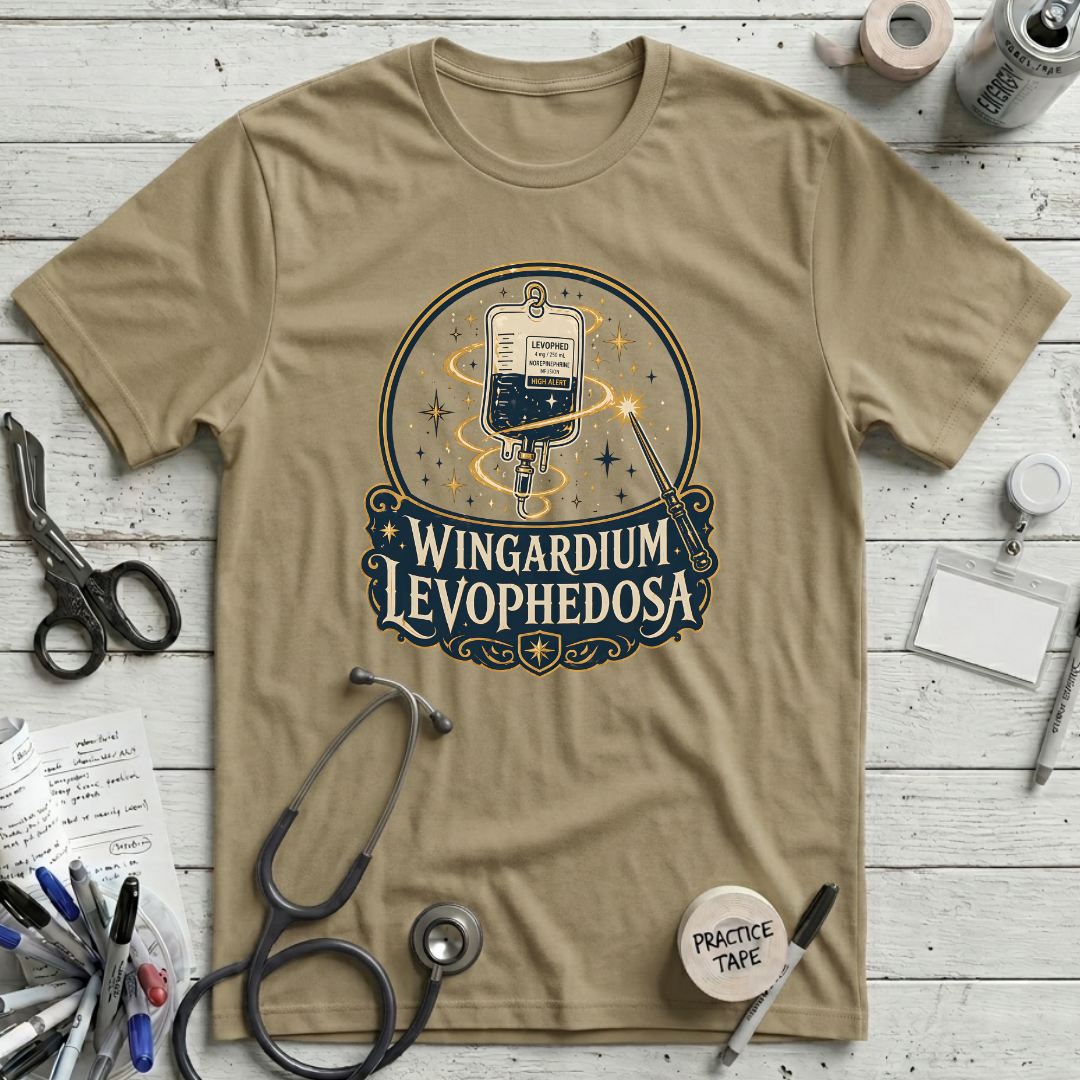 Wingardium Levophedosa T-shirt
