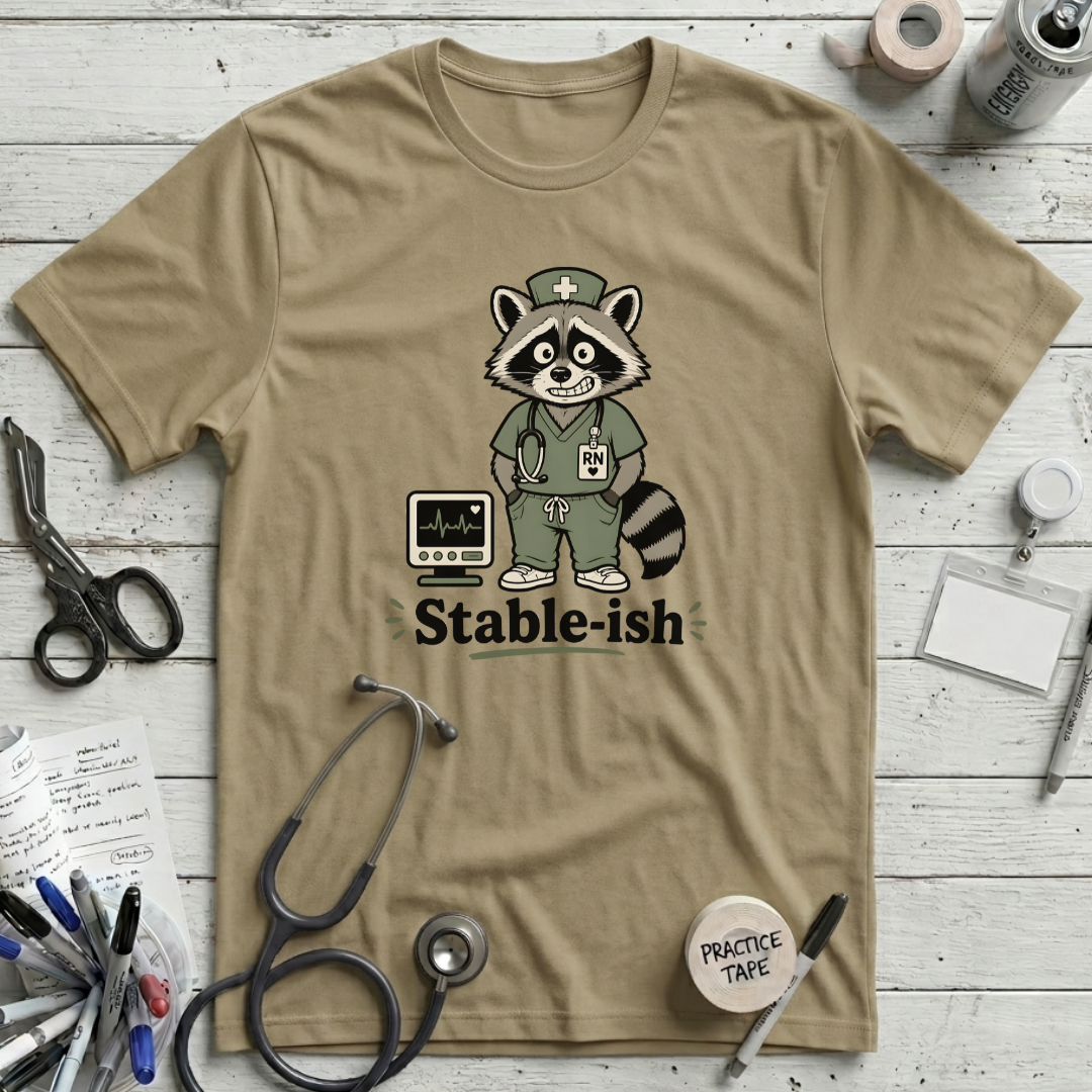 Stable-ish Raccoon T-Shirt