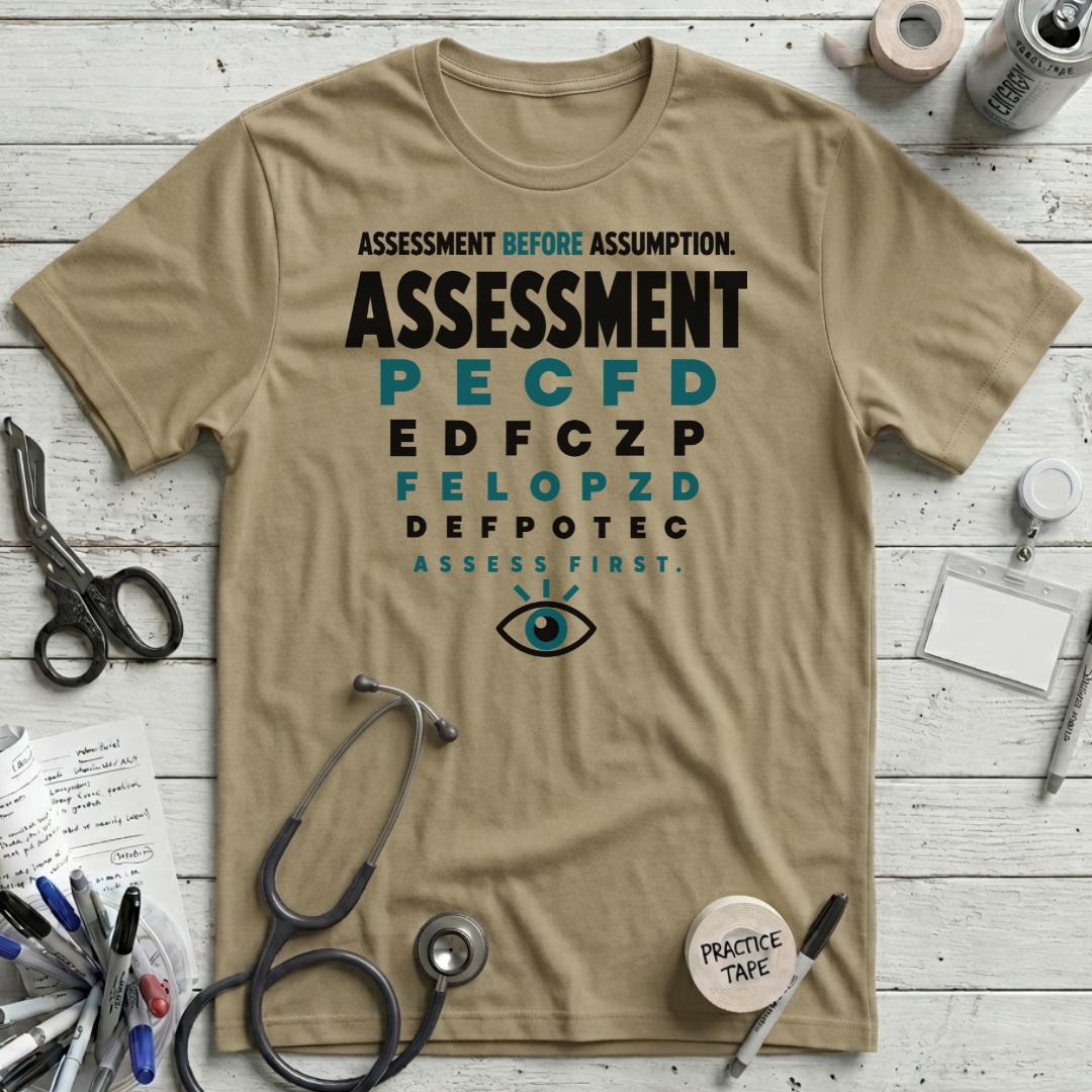 Assessment Before Assumption T-Shirt