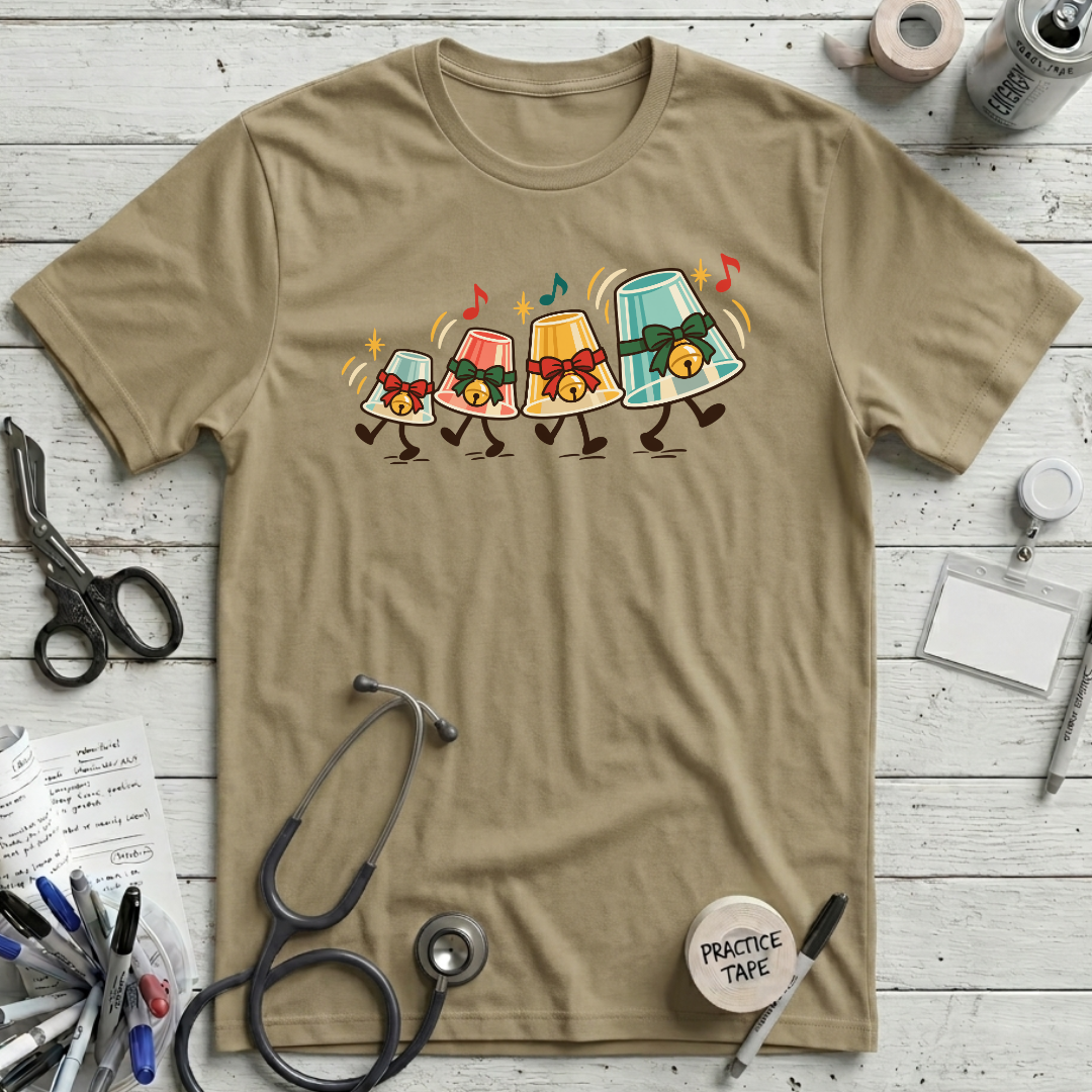 Medicine Cup Bells T-Shirt