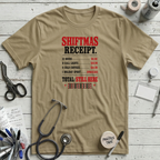 Shiftmas Receipt T-Shirt