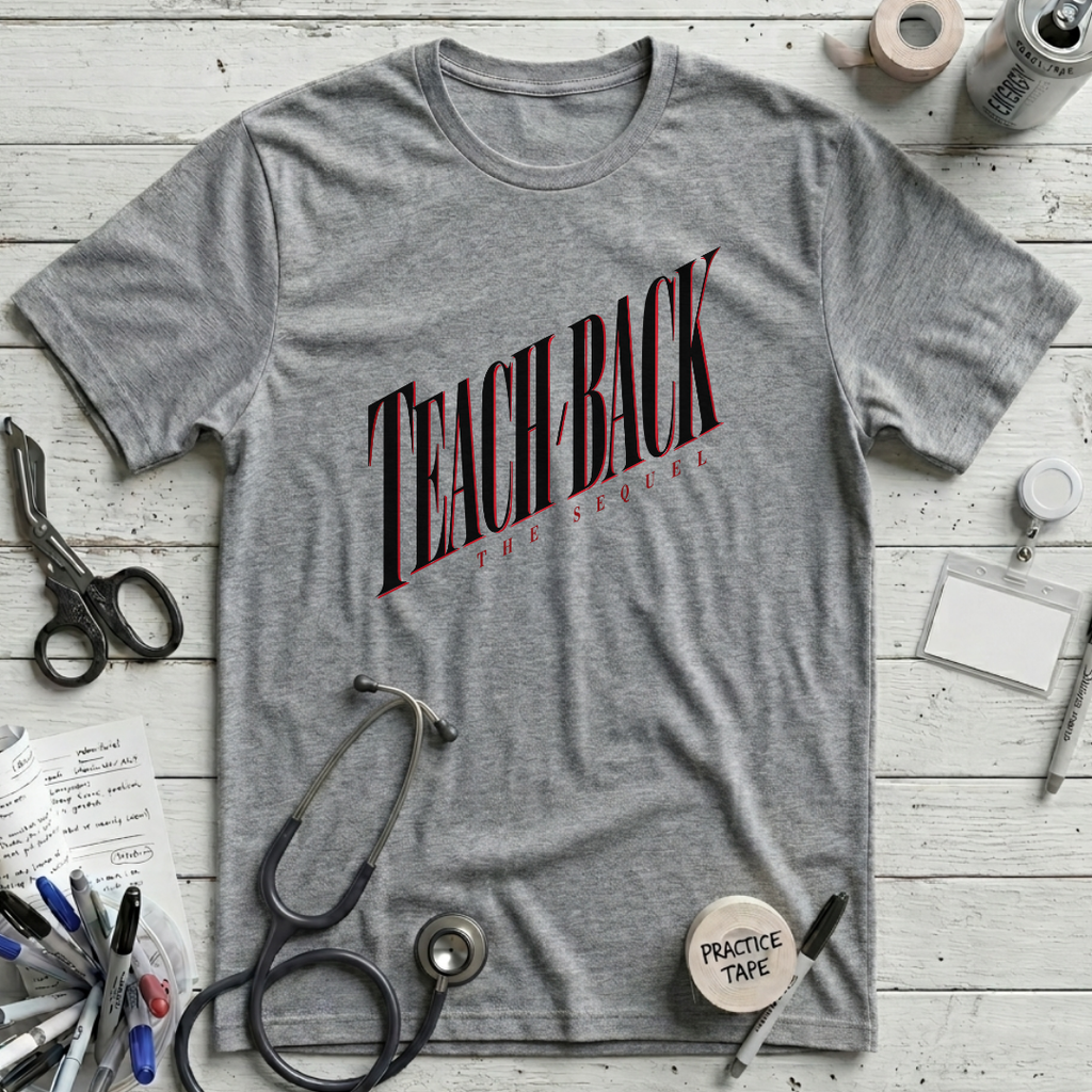 Teach Back Sequel T-Shirt - Athletic Heather