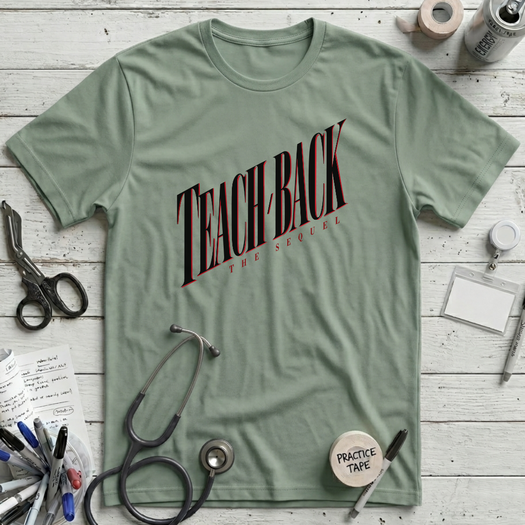 Teach Back Sequel T-Shirt - Sage