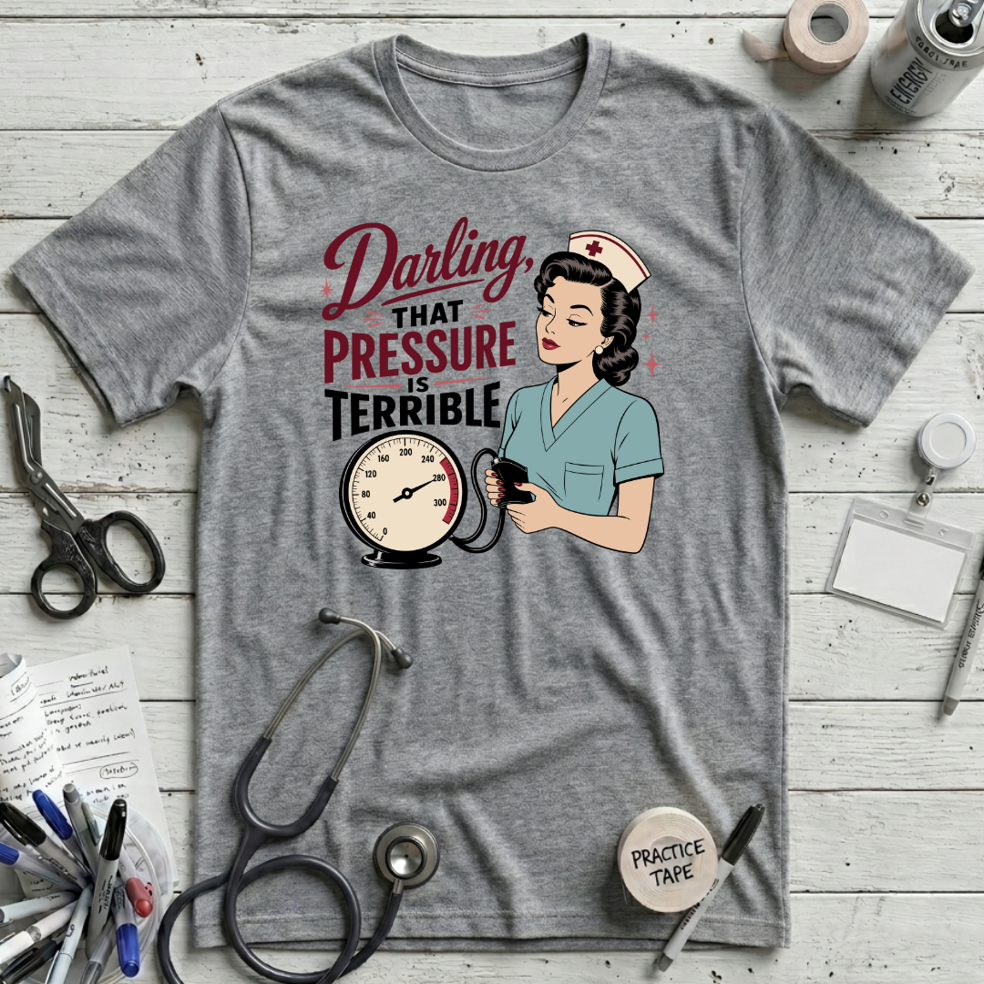 Terrible Pressure T-Shirt - Athletic Heather