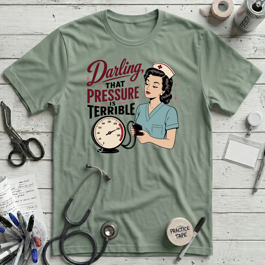 Terrible Pressure T-Shirt - Sage