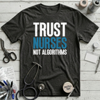 Trust Nurses T-Shirt - Black Heather