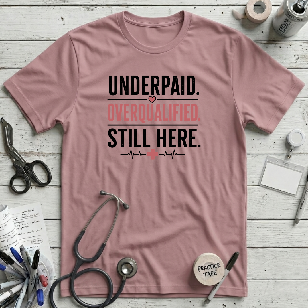 Underpaid T-Shirt - Orchid
