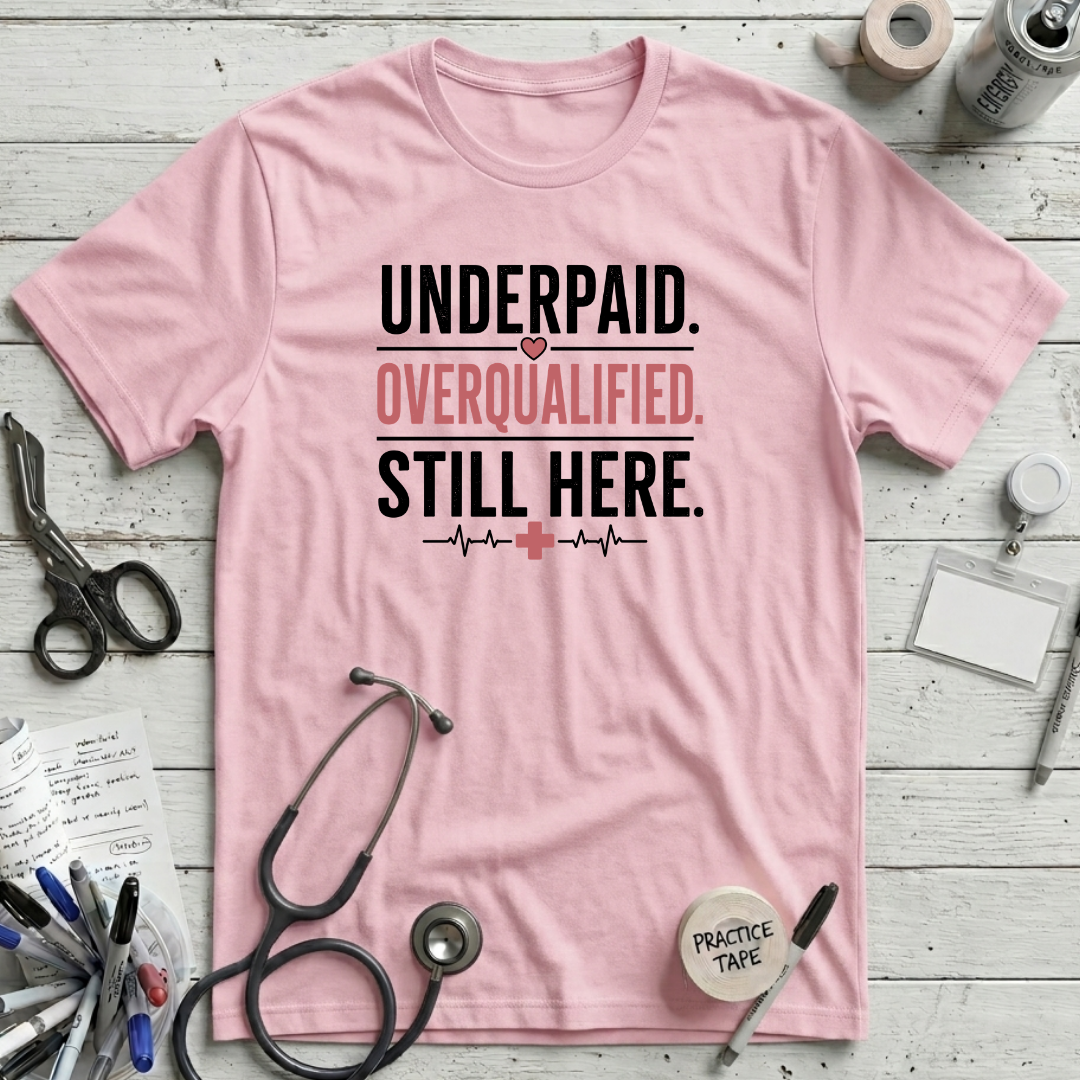 Underpaid T-Shirt - Pink