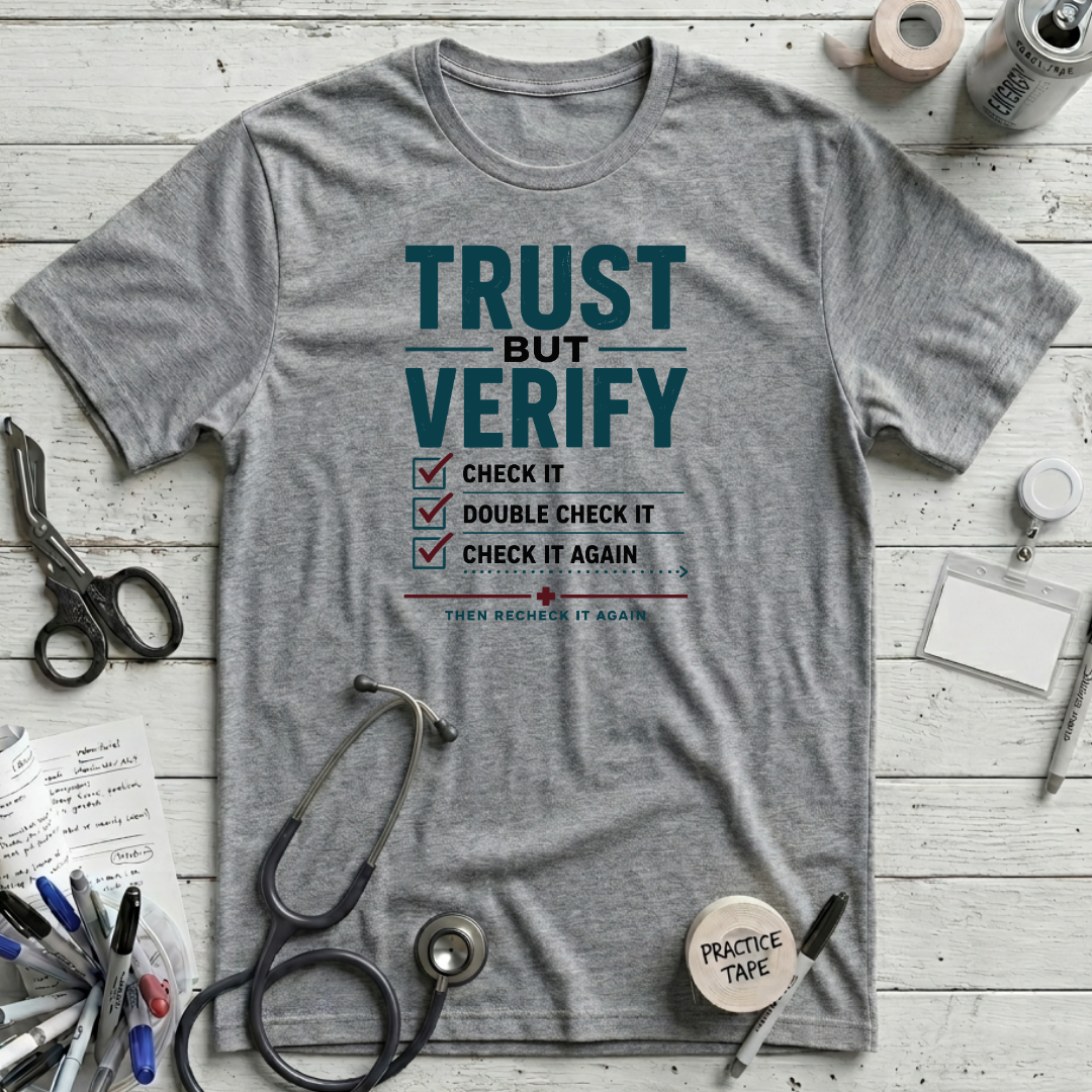 Verify T-Shirt - Athletic Heather