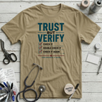 Verify T-Shirt - Tan