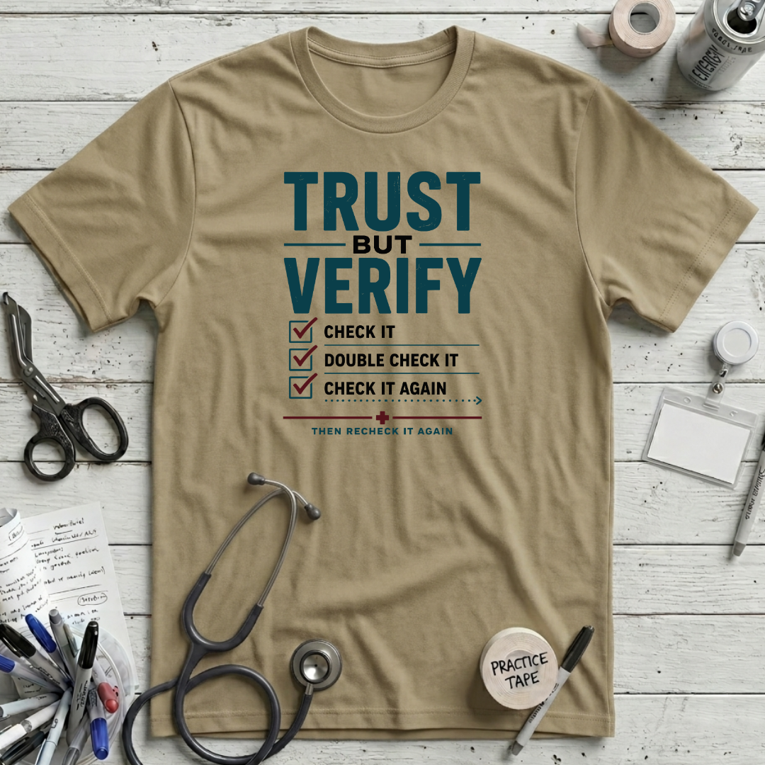 Verify T-Shirt - Tan