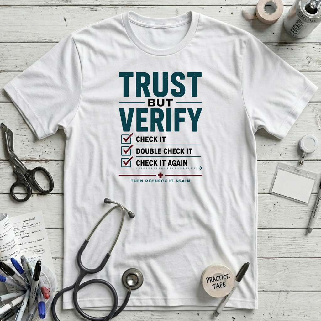 Verify T-Shirt - White