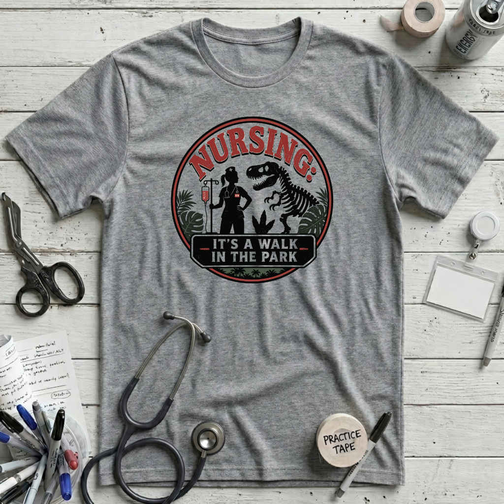 Walk in the Park T-Shirt - Athletic Heather