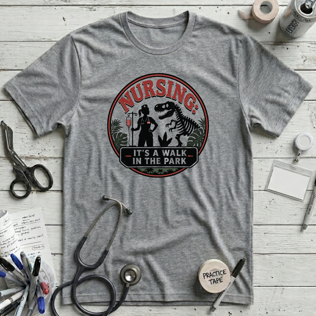 Walk in the Park T-Shirt - Athletic Heather
