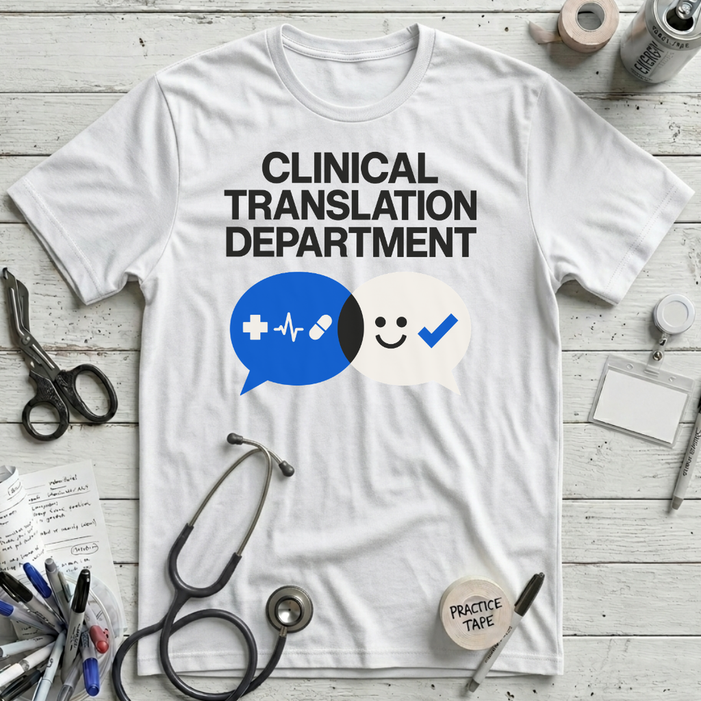Clinical Translation T-Shirt - White